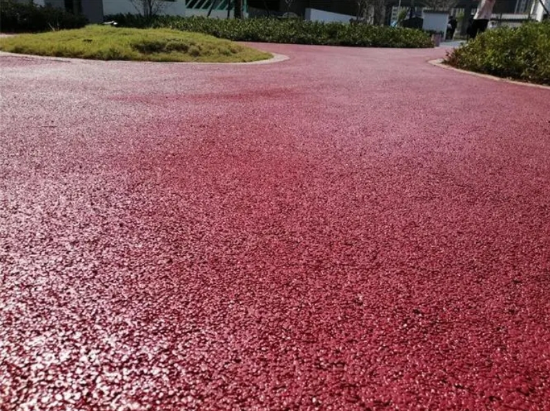 透水混凝土表面彩色預(yù)處理